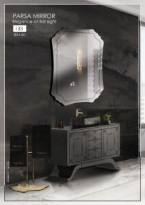 روشویی ساده و بک لایت 133