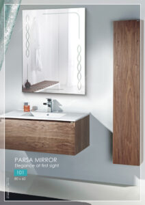 روشویی ساده و بک لایت 101