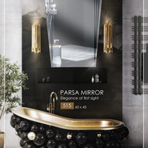آینه روشویی ساده طرح 515